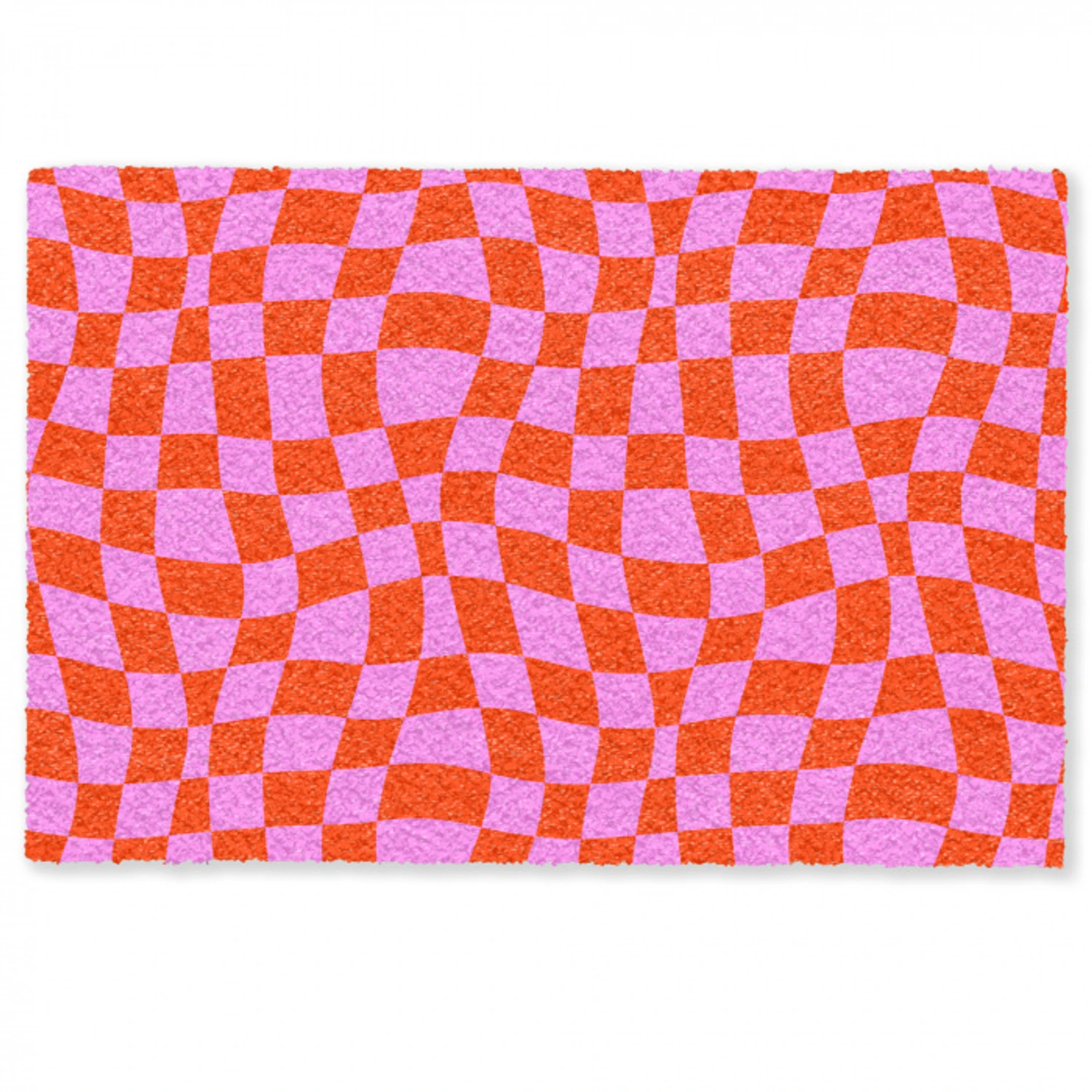 Blokken - Roze - Rood - Patroon Deurmat klein 898 -zkaufland3d