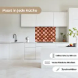 Geometrisch - Bloemen - Kleurrijk keuken achterwand 2 middel 865 -sfeer4_DE