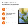 Bloemetjes - Blauw - Vergeet mij nietjes Inductie beschermer vinyl 3mm klein -zzzzzzz-td-ups