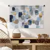 Abstract - Goud - Vormen Wandkleed katoen middel -sfeer5