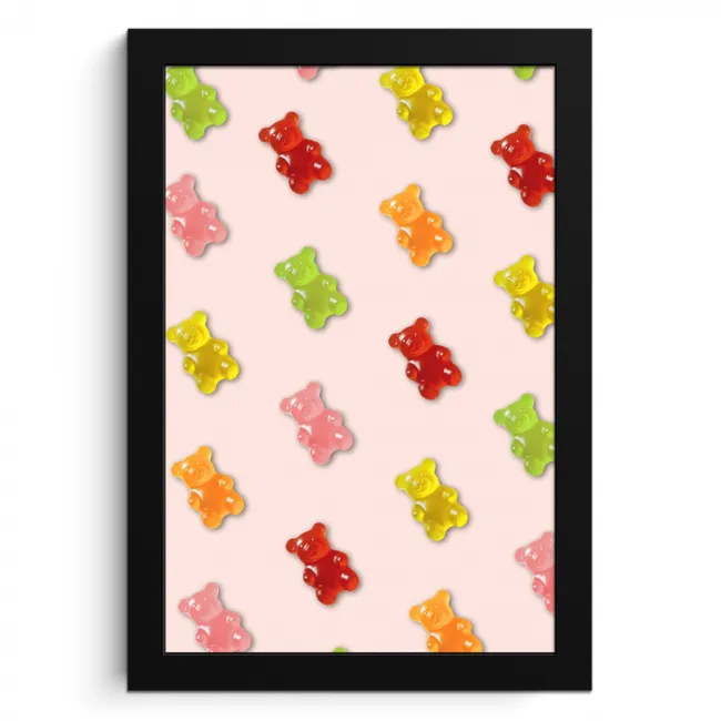 Kleur - Gummy - Snoep - Roze KitchenYeah - Keuken - Fotolijst klein -3d