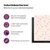 Vormen - Zalmroze - Patroon Inductie beschermer vinyl 3mm klein 276 -zzzzzzz-cc-usp