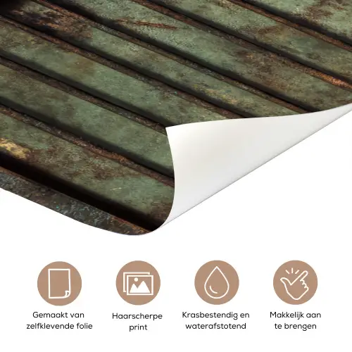 Deur - Hek - Industrieel - Roest deurposter klein -closeup_NL