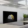 Taco - Vlees - Salade - Delftsblauw - Motief keuken achterwand spatscherm klein -3d_schuin