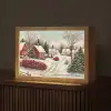 Kerstsfeer - Landelijk - Rood Light Box met kabel (Tafellamp) klein -z3d_website