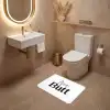 Quote - Nice butt - Wit - Spreuken WCmat klein -sfeer3