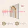 Minimalistisch - Boog - Lijnen - Beige PET vilt klein -USP_NL