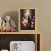 Paard - Bloemen - Roze - Natuur - Bos Light Box met kabel klein -sfeer2_kind