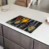 Mozaïek van Kruiden en Specerijen Inductie beschermer vinyl 3mm klein -sfeer8
