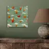 Dinosaurussen - Wolken - Sterren - Oranje plexiglas 5mm klein -sfeer3