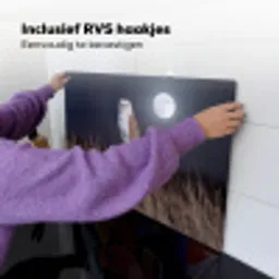 Kerkuil - Maan - Nacht Inductie beschemer met haakjes klein -ky-ophangen-nl
