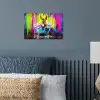 Ezel - Badkuip - Roze - Schuim poster papier klein -sfeer2