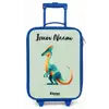 Dino - Blauw - Dier Kinderkoffer - Blauw klein -zz3dotto