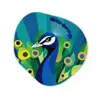 Pauw - Cirkels - Blauw Wandcirkel Organisch Plexiglas middel -3d
