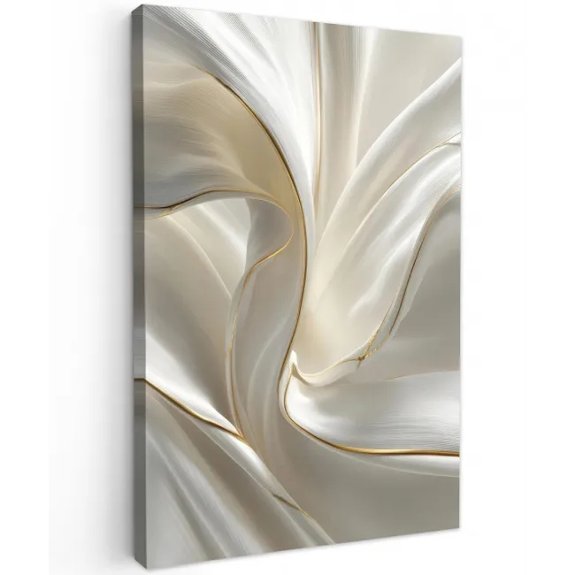 Stof - Plooien - Goud canvas 2cm klein -z3d