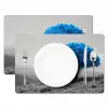 Boom - Natuur - Blauw - Zwart wit Placemat vinyl groot -zzsfeer2_Kitchenyeah-website