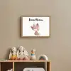 Vos - Dier - Bosdieren Light Box met batterij (Wandlamp kind) middel -sfeer2_kind
