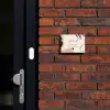 Abstract - Stippen - Sierlijk Naambord Rechthoek middel -sfeer1-rechthoek-S