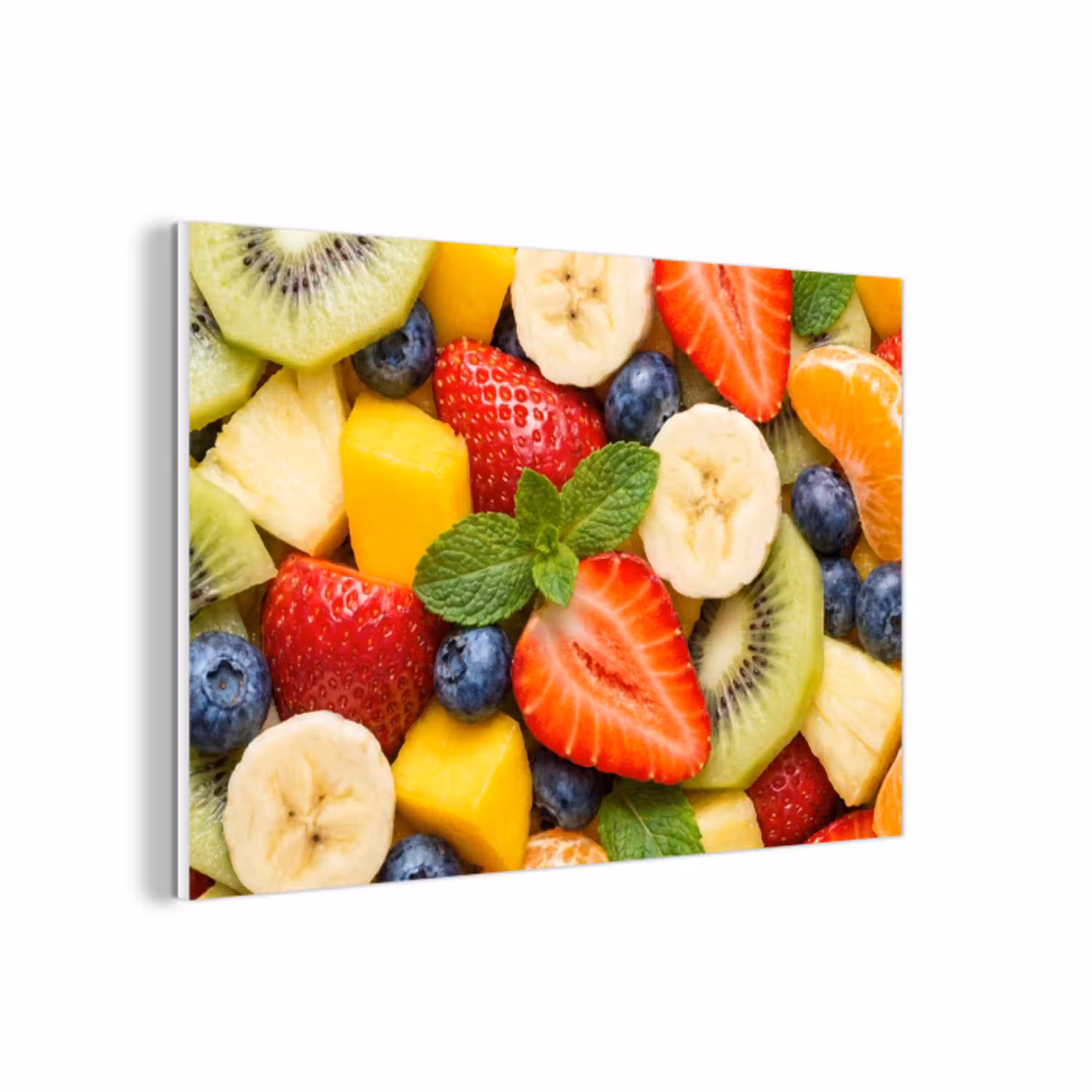 Fruit - Plakjes - Eten - Kleurrijk forex 5mm xxl -3d