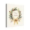 Kerstkrans - Kerst - Goud - Beige aluminium wit klein -3d