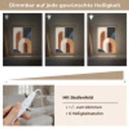 Abstract - Vormen - Donkerblauw Light Box met kabel (Tafellamp) klein -USP_dimbaarDE