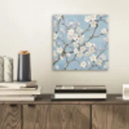 Takken - Kersenbloesem - Blauw aluminium wit klein -sfeer1