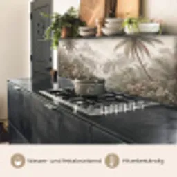 Jungle - Watervallen - Tropisch - Illustratie keuken achterwand 2 middel -usp_DE