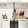 Kudde paarden - Stofwolk - Bruin - Zwart keuken achterwand 2 middel -voor-na2_NL