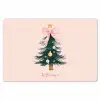 Christmas Season - Kerst - Kerstboom - Roze Placemat vinyl groot -zzsfeer1_Kitchenyeah-website