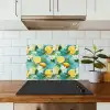 Citroen - Bloemen - Bruisend - Water keuken achterwand spatscherm klein 900 -sfeer2