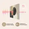 Abstract - Goud - Zwart - Kunst PET vilt klein -USP_NL