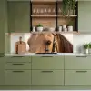 Paard - Oog - Bruin keuken achterwand 2 middel -sfeer3