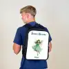 Zwevende groene elf Rugzak - Zwart middel -sfeer8