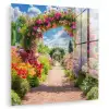 Doorkijk - Bloemen - Kleurrijk - Natuur plexiglas 5mm klein -zzzproduct_nieuw
