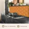 Oranje - Mandala - Design - Bohemian - Vintage keuken achterwand 2 middel 871 -usp_NL