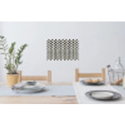 Klassiek - Stippen - Zwart Muursticker klein 286 -eettafel