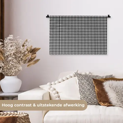 Design - Geometrie - Patroon Wandkleed katoen klein 269 -sfeer1