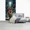 Kerst - Magie - Bos - Kleurrijk fotobehang vinyl groot -slaapkamer
