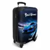 Blauwe blitz NBS - Handbagage koffer - Kinderen Unisex middel -productfoto_3d
