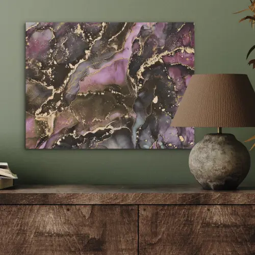 Marmer - Gold - Steen - Abstract PET vilt klein -sfeer2