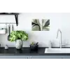 Natuur - Abstract - Groen - Penseelstreken Muursticker klein -keuken