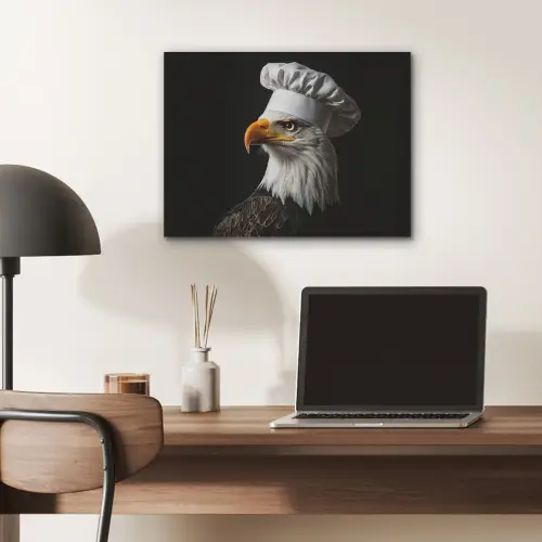 Arend -Amerika - Koksmuts - Vogel - Stoer PET vilt klein -sfeer5