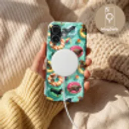 Teckels - Zwembad - Kleurrijk Toughcase MagSafe Apple iPhone 17 klein 1017 -USP_MagsafeV