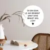 Spreuken - En dan denk ik aan Brabant - Quotes - Guus Meeuwis Wandcirkel kunststof plaat 5mm dik klein -sfeer4