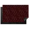 Mozaïek - Tegel - Bordeauxrood Inductie beschermer vinyl 3mm klein 276 -3d