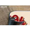 Oh honey - Rood - Schaduw Placemat vinyl groot -closeup