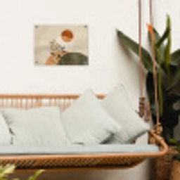 Takken - Vormen - Abstract tuinposter los doek klein -sfeer7