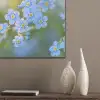 Bloemetjes - Blauw - Vergeet mij nietjes PET vilt klein -sfeer6_closeup