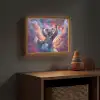 Koala - Dier - Zonnebril - Wolken Light Box met batterij (Wandlamp kind) middel -sfeer5_kind