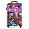 Monstervrienden Festijn NBS - Handbagage koffer - Kinderen Unisex middel -productfoto_recht